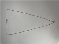 Collana Donna Punto Luce Diamante Taglio Brillante in Oro bianco Diamante SON GIR OB/BR 0.09 Soma Gioielli CIPOL